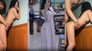 Em nữ sinh 2k8 nứng quá địt nhau với bạn trai cực phê