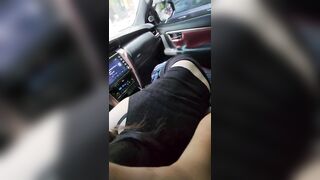 Có oto, Gạ người lạ Vừa Lái xe Vừa Bú Cu, Djt Nhau bóp vú Xuất Tinh vào lồn ở oto