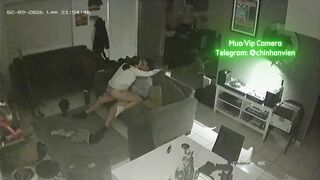 Hack Camera Ngoại Tình Trong Phòng Khách Cực Nứng
