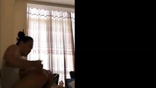 Doggy vỗ đỏ mông em sinh viên đít bự dâm thủy em ra lênh láng