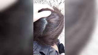 Lâu lâu lại đưa bé em họ kính cận ngây thơ ra đường bú cu đụ nhau public cho bớt buồn