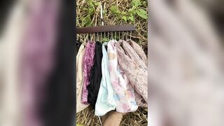 Tiếp tục trộm lén quần lót phơi sau nhà chị hàng xóm nữa ae ơi