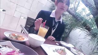 Mua dâm em học sinh Loli mình dây ngây thơ e thẹn ngại ngùng còn được xuất trong