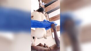 Mấy em teen sang cam làm giàu ngày nào cũng bị phi đen cu to đè ra đụ nát lồn p2