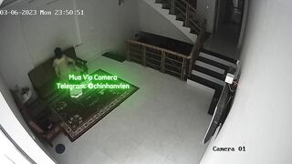 Hack Camera Vợ Chồng Trốn Con Ra Phòng Khách Đụ Cực Dâm