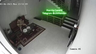 Hack Camera Vợ Chồng Trốn Con Ra Phòng Khách Đụ Cực Dâm