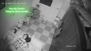 Hack Camera Chồng Nứng Địt Con Vợ Dâm Đang Ngủ