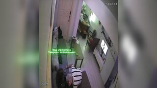 Hack Camera Ngoại Tình Với Cô Hàng Xóm Ở Phòng Khách