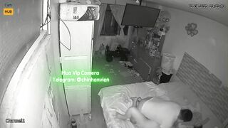 Hack Camera 2 Vợ Chồng Đợi Còn Ngủ Mới Dám Địt