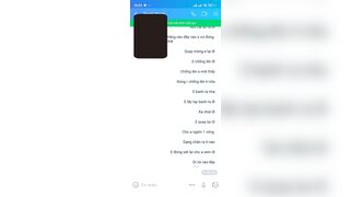 Bé Ny Trốn mẹ call sex cùng bạn trai body mi nhon