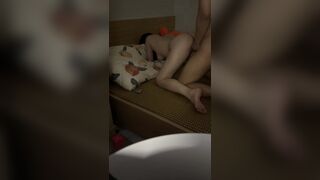 Nhìn bà xã cho trái lạ doggy ghen mà nứng quá