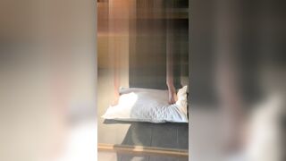 chiều đón chị hàng xóm chán chồng đi nhà nghỉ