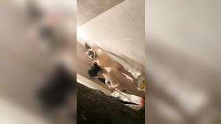 quay lén hai bé sinh viên tắm chuồng em nào cũng ngon