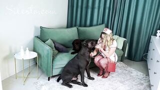 Làm tình với chó 4