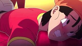Hentai Dragon Ball xuất ngập lỗ đít