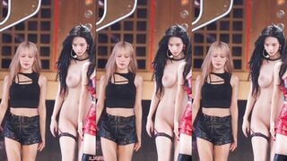 Clip DeepFake AI các em idol KPOP biểu diễn khỏa thân xinh dâm p1