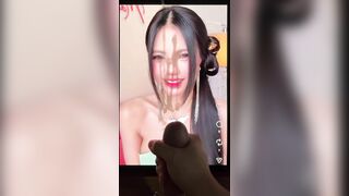 [Cumtribute] Sục cặc và bắn tinh lên mặt em Mai Dora dâm dục