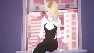 Hoạt hình 3D nữ người nhện Gwen Stacy