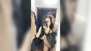 Đm bọn này địt nhau trước gương mà không lau kính đi