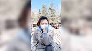 2 dâm nữ lên núi livetream show hàng móc lồn bú vú cho nhau vừa bú vừa sợ có ng thấy