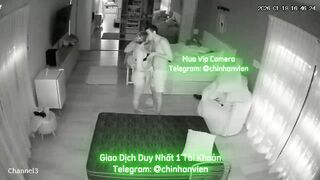 Hack Camera Đợi Con Ngủ 2 Vợ Chồng Địt Nhau Dưới Nệm