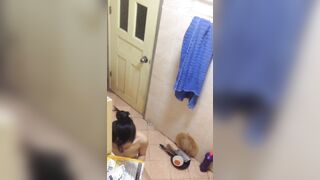 Quay lén nhà trọ bị phát hiện p3 chạy té khói