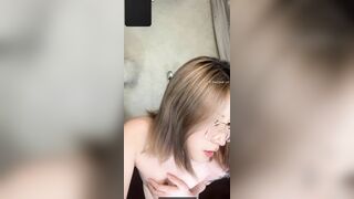 Call video với e rau non kính cận đc e show hàng siêu non ngon nghẻ cho xem p2