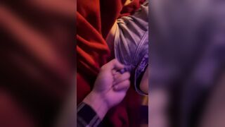móc trên xe xem thế nào 🤭 ai ngờ kích thích kg tưởng 😈
