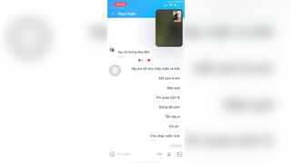 Call zalo chat sex với e Ngọc Ngân xinh đẹp k dám móc lồn vì móng tay dài sợ đau p1
