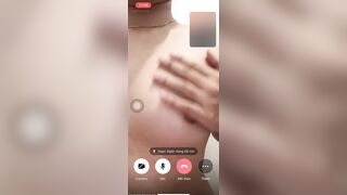 Call zalo chat sex với e Ngọc Ngân xinh đẹp k dám móc lồn vì móng tay dài sợ đau p2