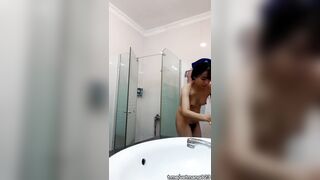 đặt cam quay lén trong nhà tắm nhà nghỉ con bé nhìn nũng nịu