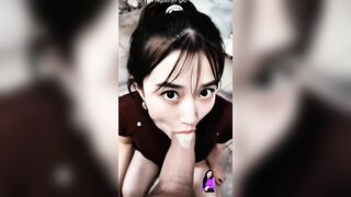 Ai gái xinh bú cu xuất tinh đầy mặt