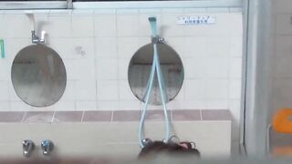 JAV phòng tắm tập thể nữ