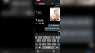 Gạ được em Quỳnh Mai chát sex thủ dâm như này quá đã