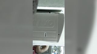 Quay lén em lớp 10 quần xì đỏ vú non đi tắm p1 2