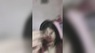 Livetream của em teen kính cận xinh vú múp cực dâm xem e khiêu dâm mà sướng điên p4