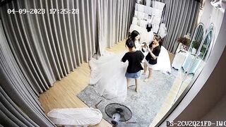 siêu phẩm hack cam cô dâu thay váy cưới toàn gái xinh - phần 1