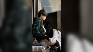 Quay lén cặp cosplay bú cu trong phòng thay đồ