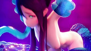 Mona X Slime - An Intense Offering Overload (4K 60fps) (ViciNeko)