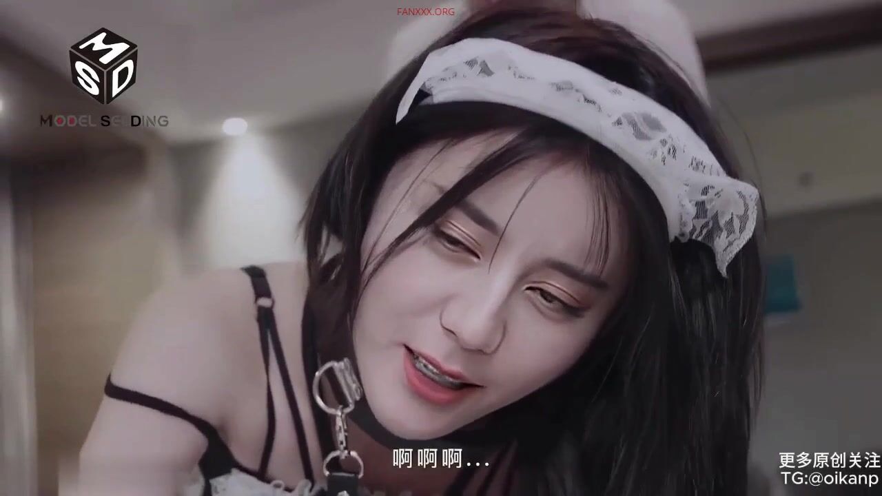 Chinese cosplay maid