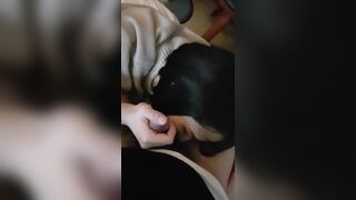 nhà có bé rau sinh viên ăn cu như ăn kem