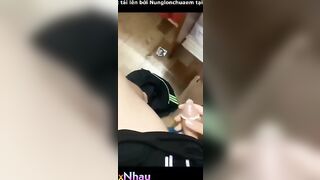 đeo bao cao su để lọ ***