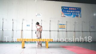 Đặt camera quay lén nhà tắm lớp yoga
