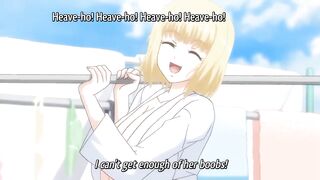 Hentai nhét cặc vào trong em họ đít bự khi đang phơi đồ
