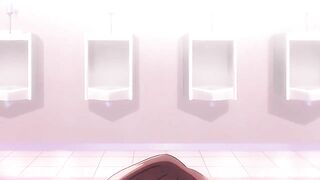 Hentai địt vụng trộm trông nhà vệ sinh nam cực nứng cặc