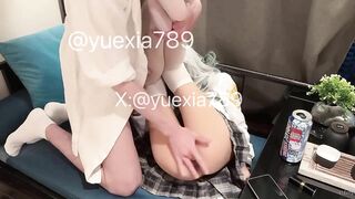 Đại ca xăm trổ địt mạnh bạo huấn luyện e teen loli làm bồn chứa tinh p8