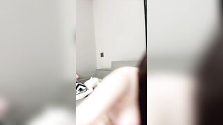 E teen mới lớn hàng ngon da trắng siêng ăn lười làm ở nhà live show hàng khiêu dâm p2