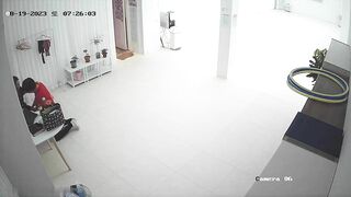 hack camera quay lén chủ phòng tập yoga đụ nhau với nhân viên cực hót
