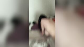 Doggy em teen dâm hàng ngon vú bự,cứ nhấp là vú em tung tăng rung lắc như sắp rớt
