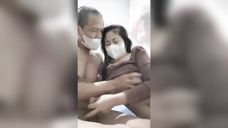 Con trai đi làm hồ chỉ có bố chồng vs nàng dâu ở nhà và cái kết bố chồng đụ con dâu